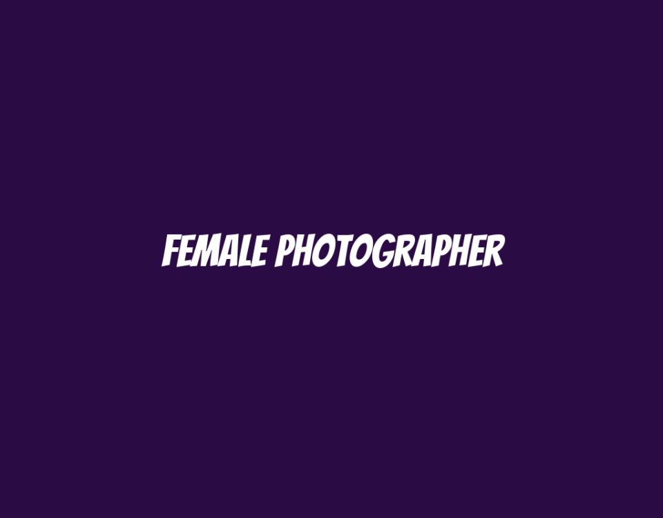 Female Photographer