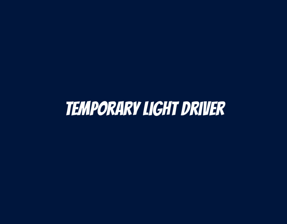 Temporary Light Driver