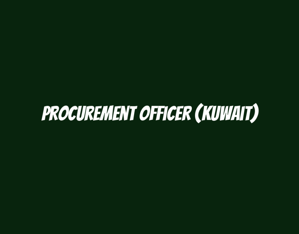 Procurement Officer (Kuwait)