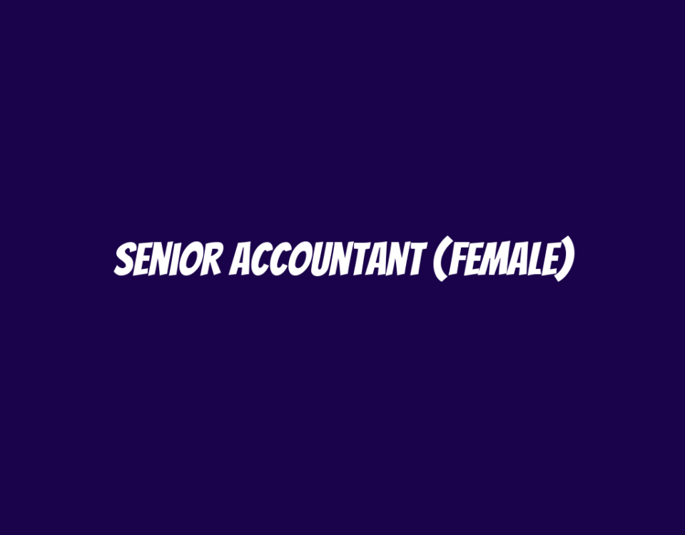 Senior Accountant (Female)