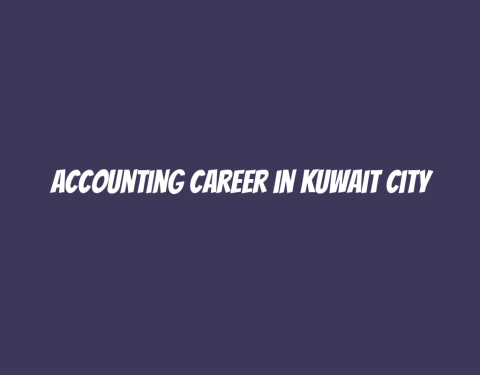 Accounting Career in Kuwait City