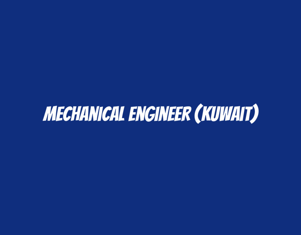 Mechanical Engineer (Kuwait)