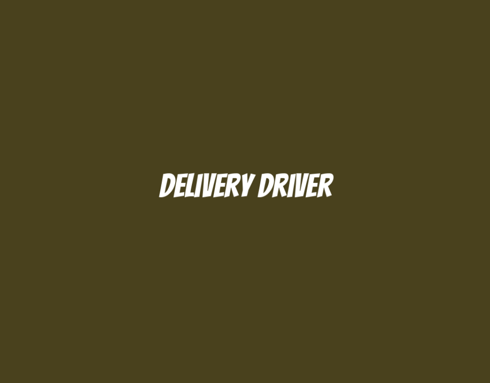 Delivery Driver