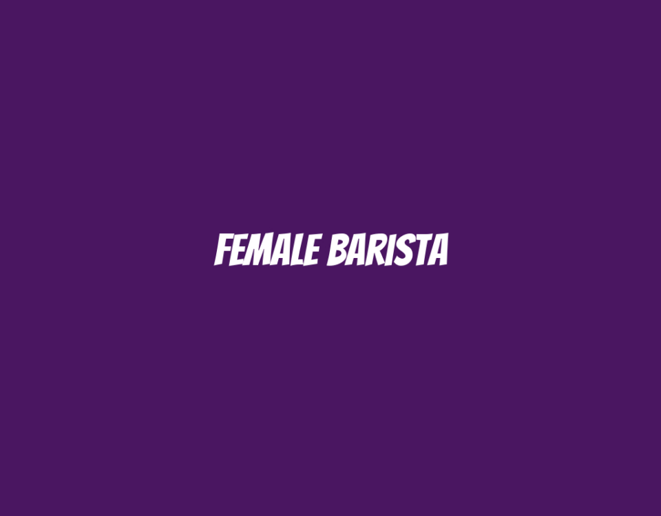 Female Barista