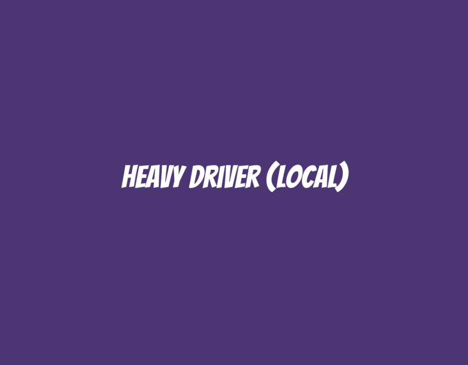 Heavy Driver (Local)