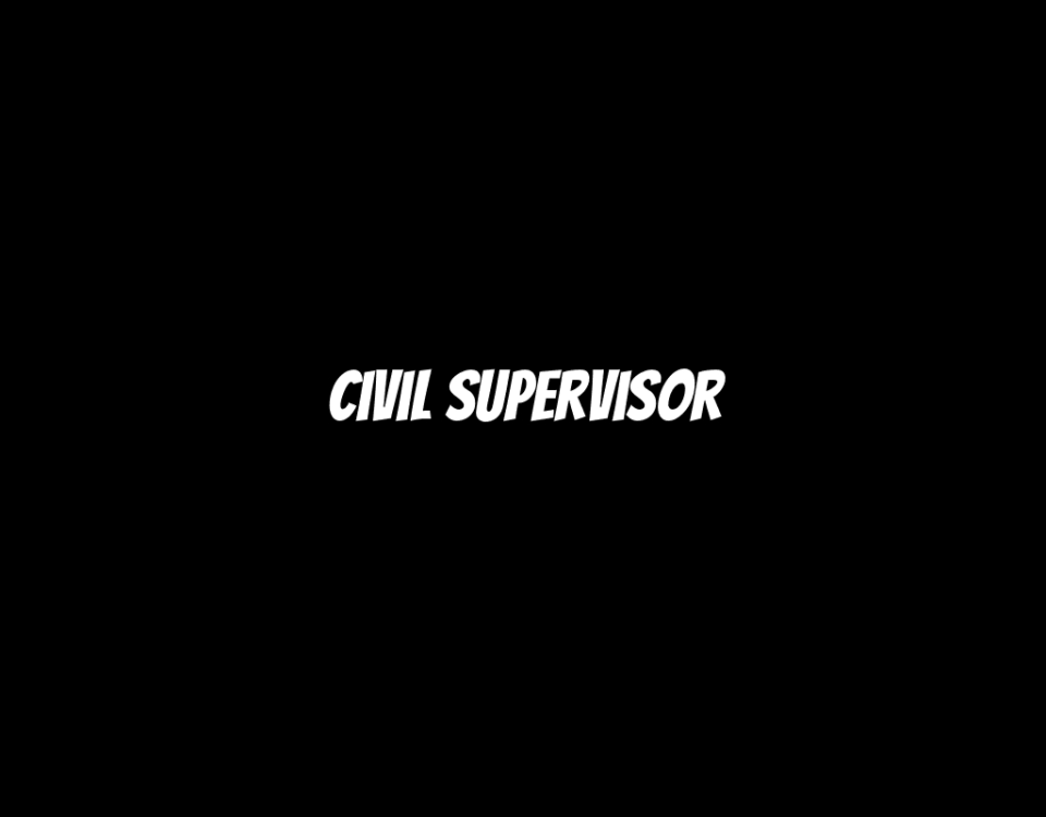 Civil Supervisor