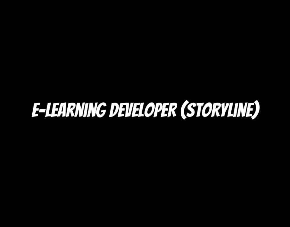 E-learning Developer (Storyline)