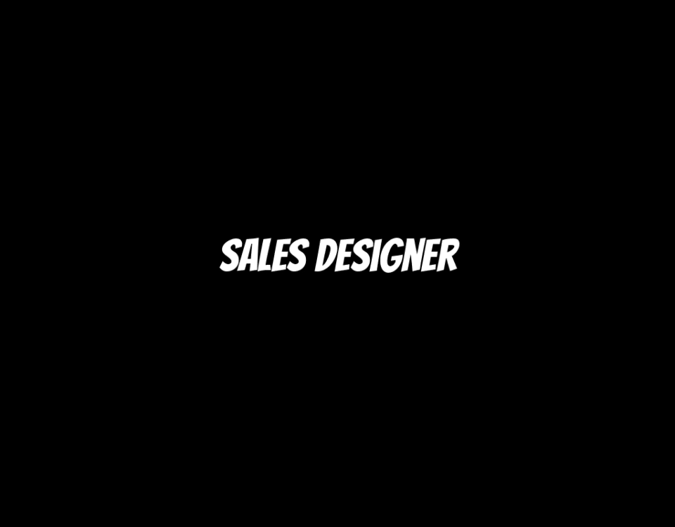 Sales Designer