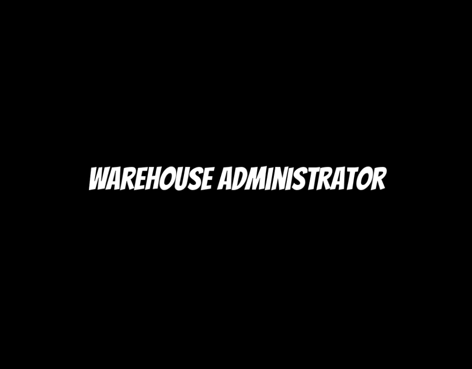 Warehouse Administrator