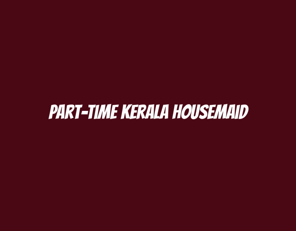 Part-Time Kerala Housemaid