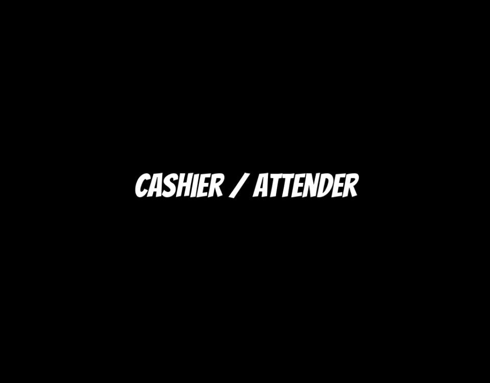 Cashier / Attender