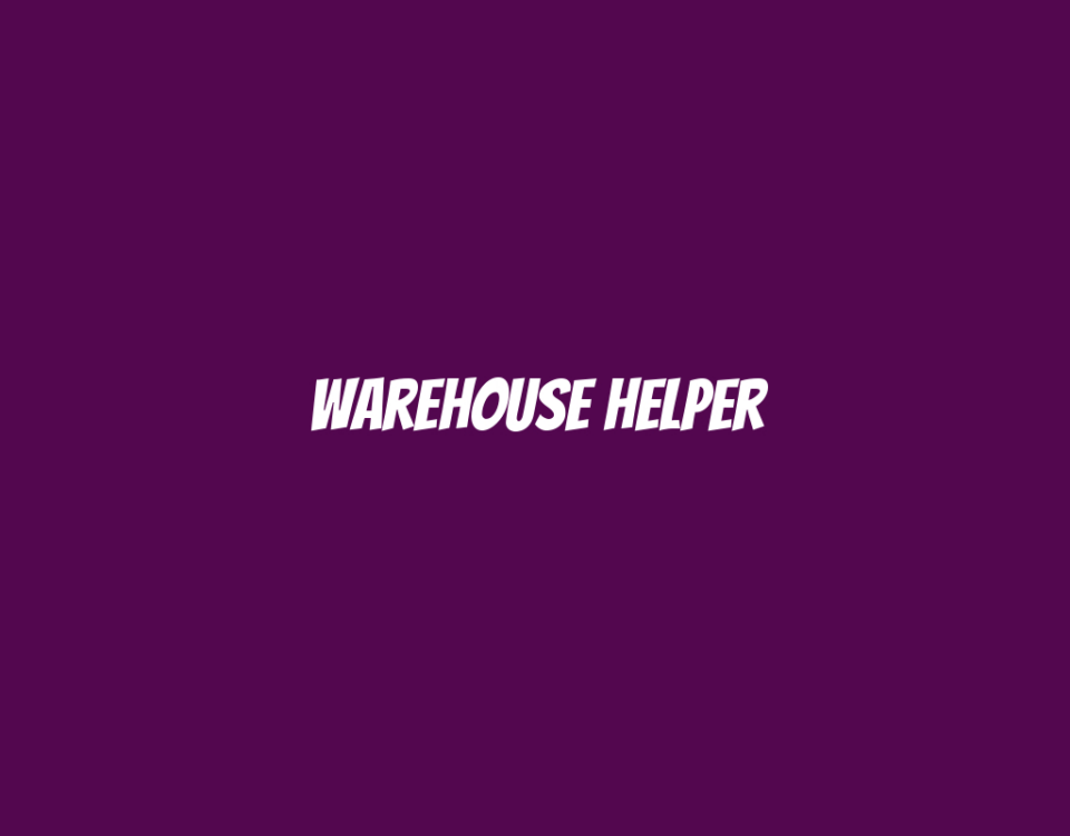 Warehouse Helper