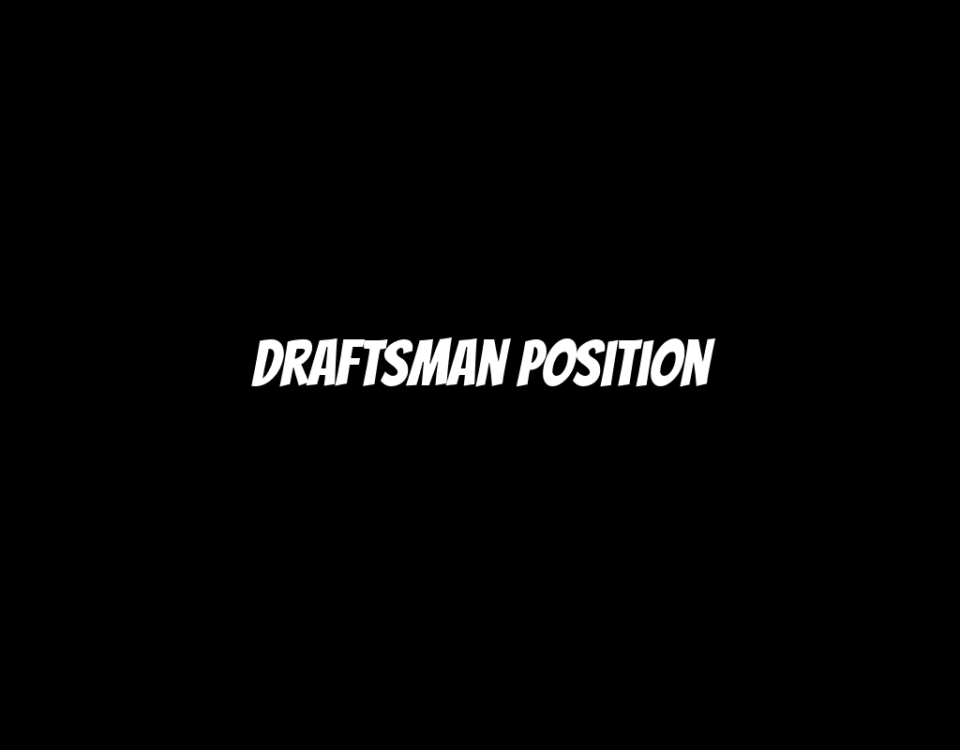 Draftsman Position