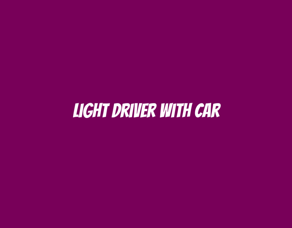 Light Driver with Car