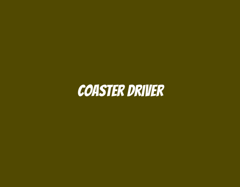 Coaster Driver