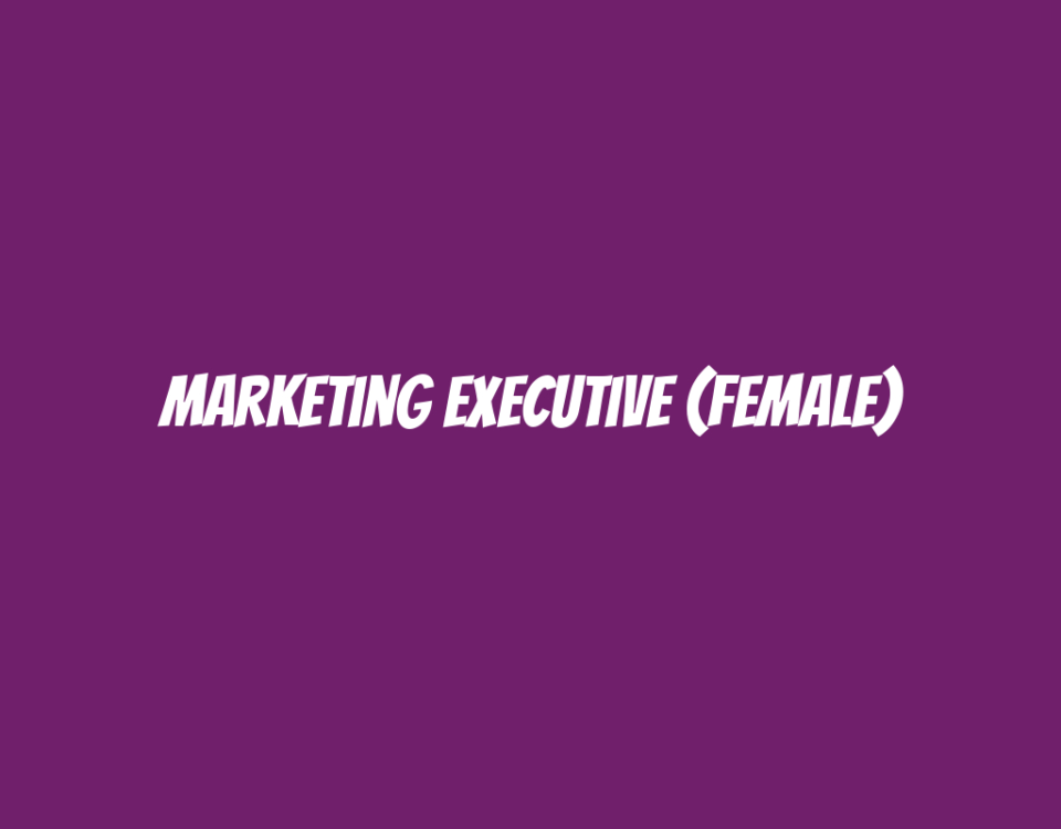 Marketing Executive (Female)