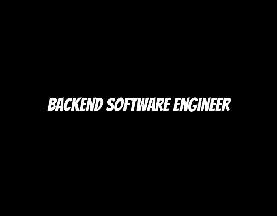 Backend Software Engineer