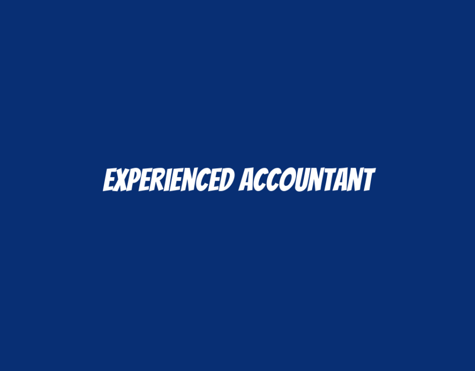 Experienced Accountant