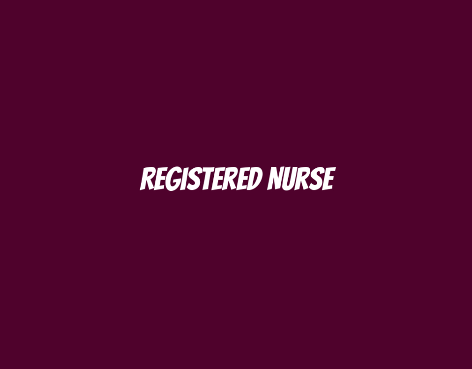 Registered Nurse