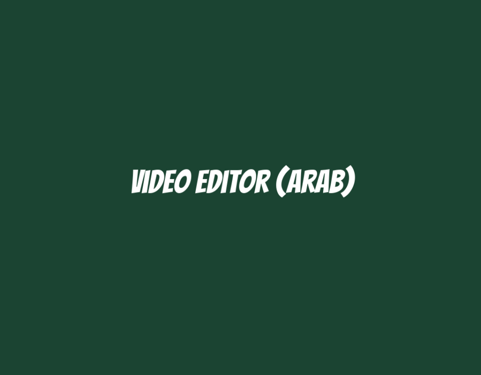 Video Editor (Arab)