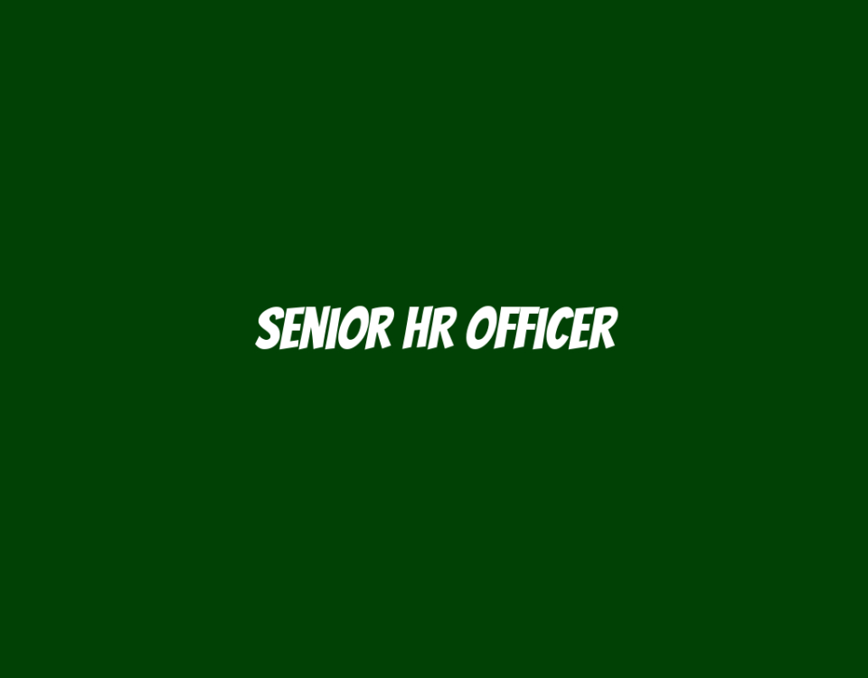 Senior HR Officer