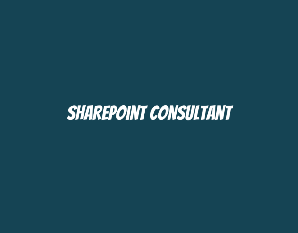 SharePoint Consultant