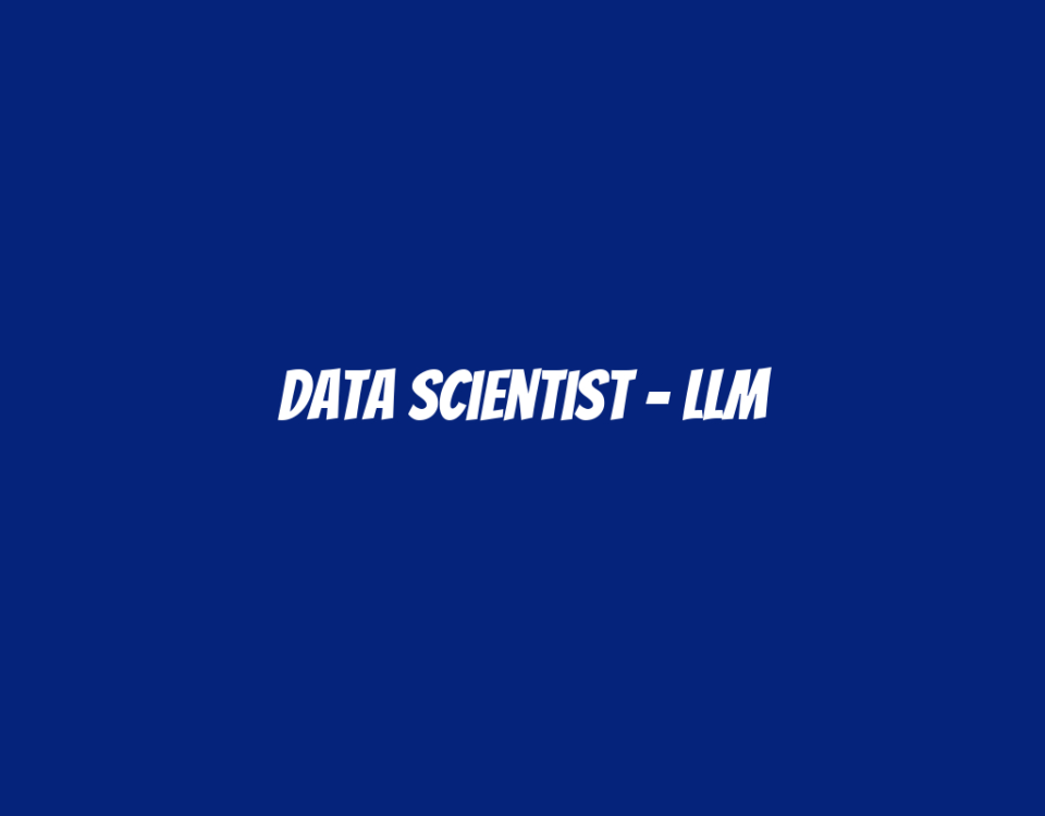 Data Scientist - LLM