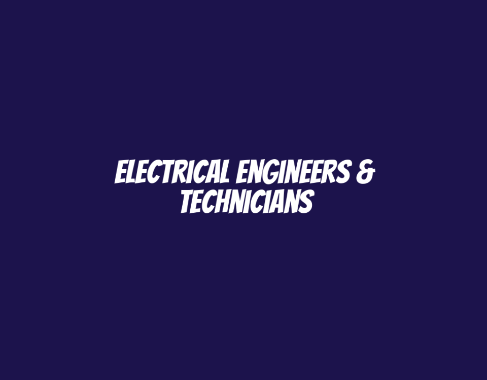 Electrical Engineers & Technicians