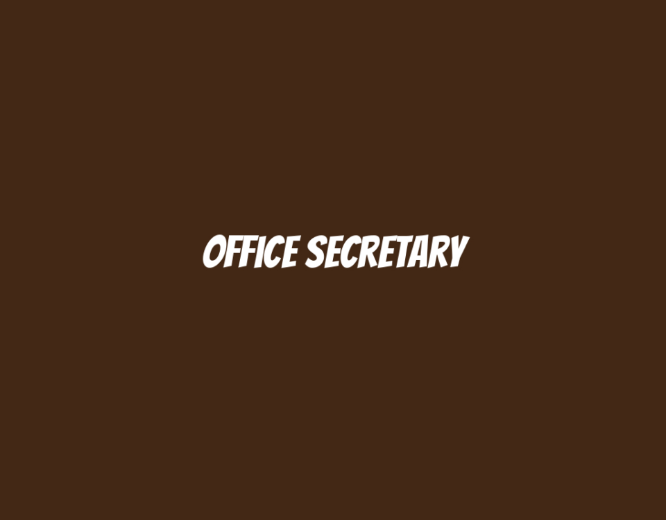 Office Secretary