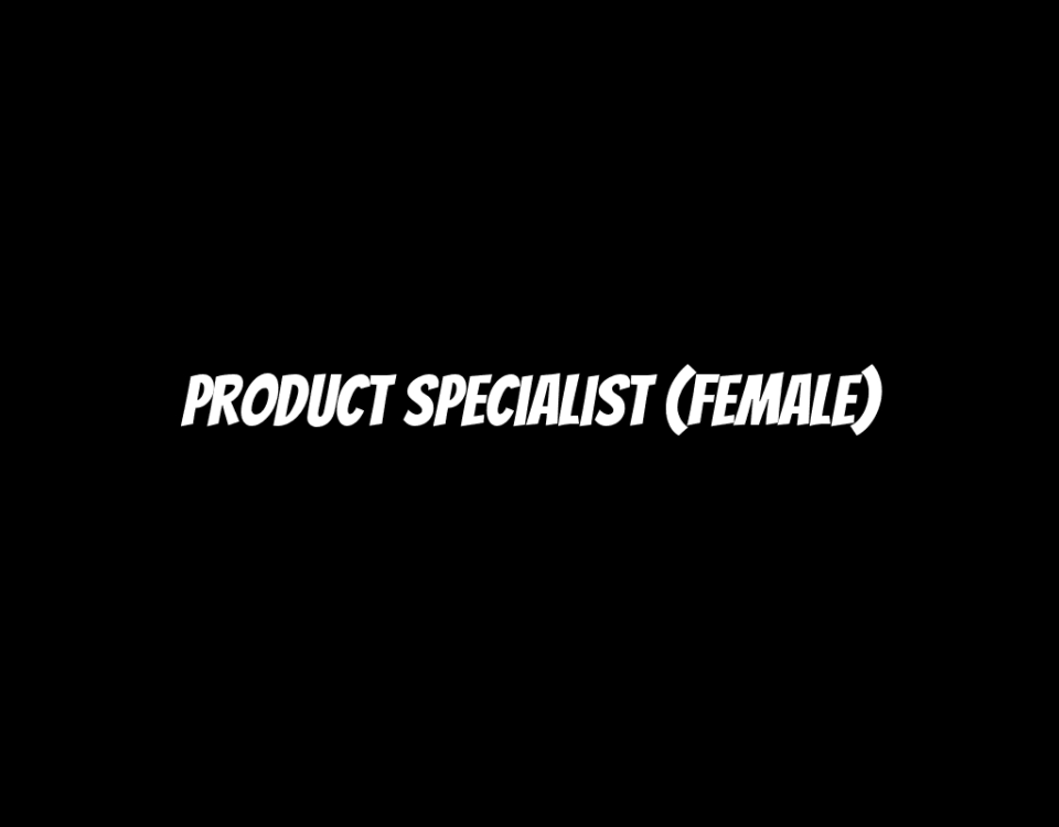 Product Specialist (Female)