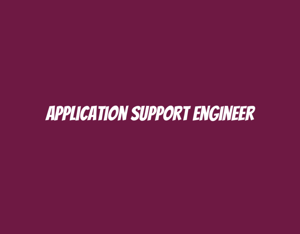 Application Support Engineer