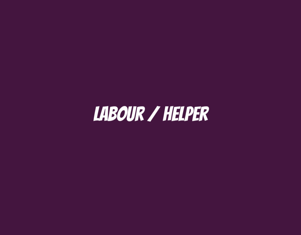 Labour / Helper