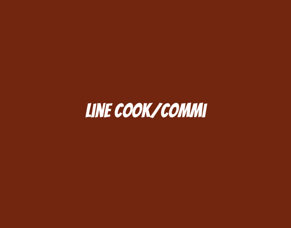 Line Cook/Commi