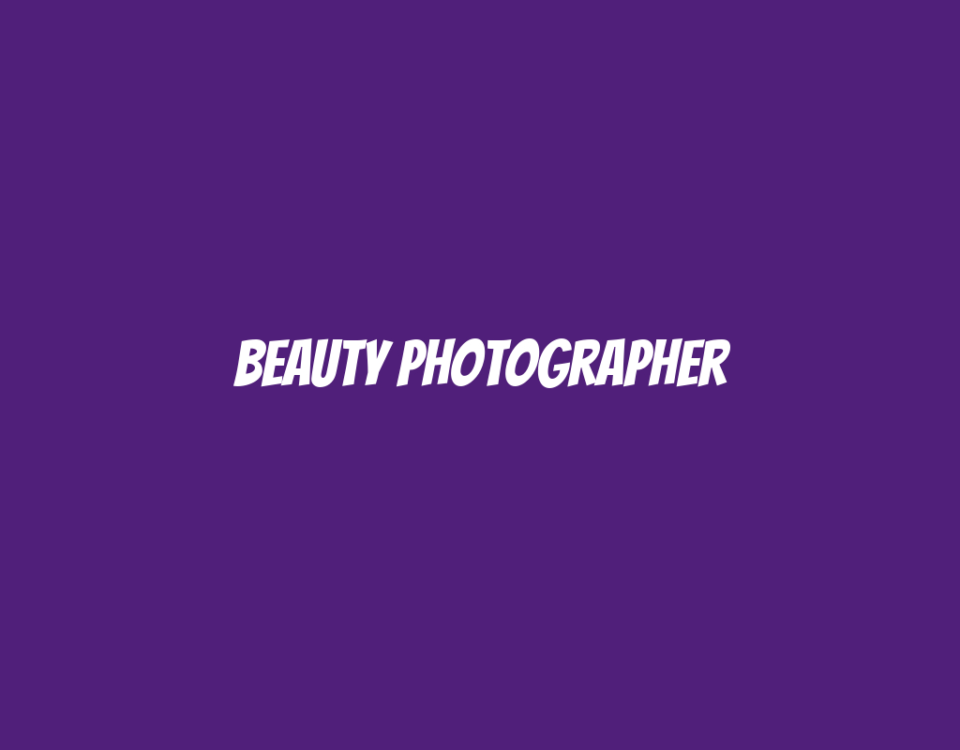 Beauty Photographer