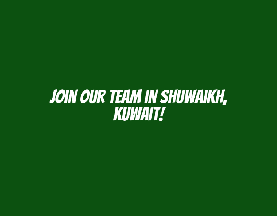 Join Our Team in Shuwaikh, Kuwait!