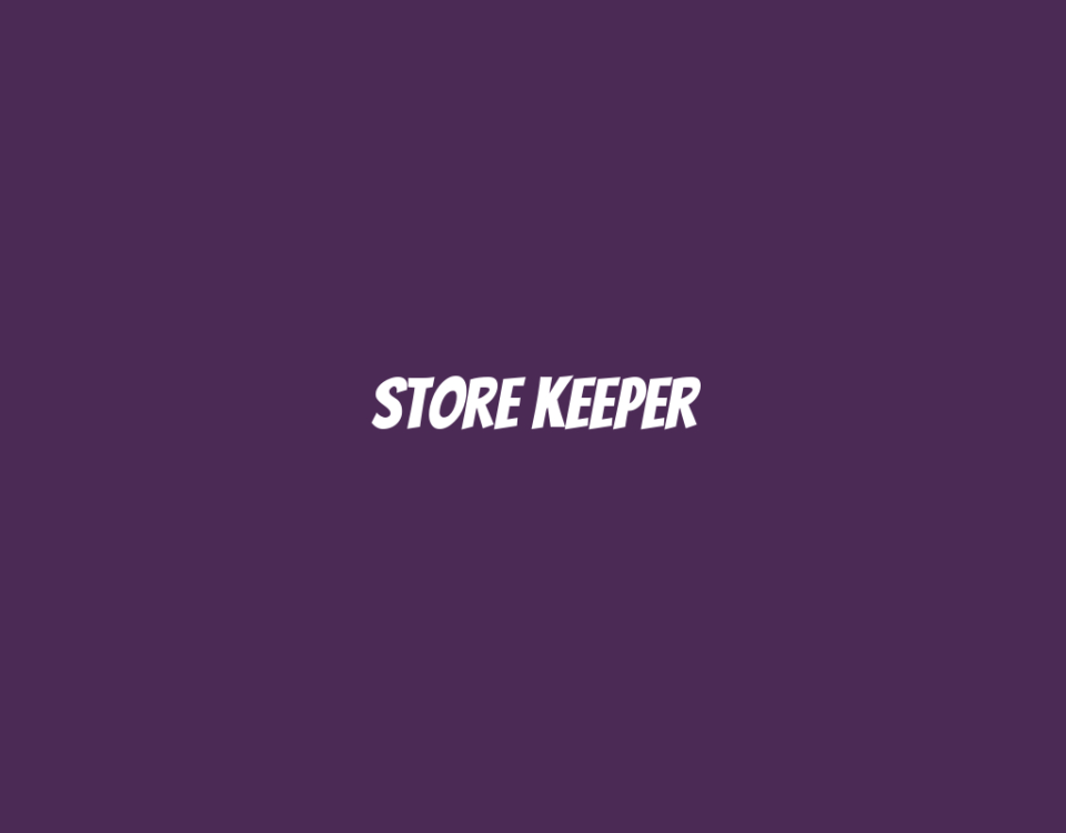 Store Keeper