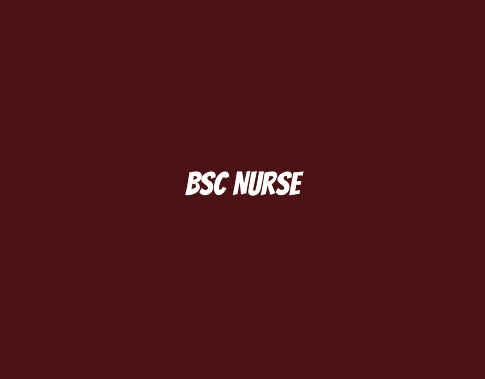 BSC Nurse