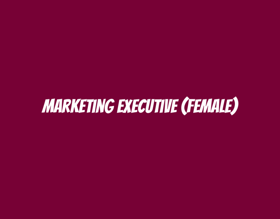 Marketing Executive (Female)