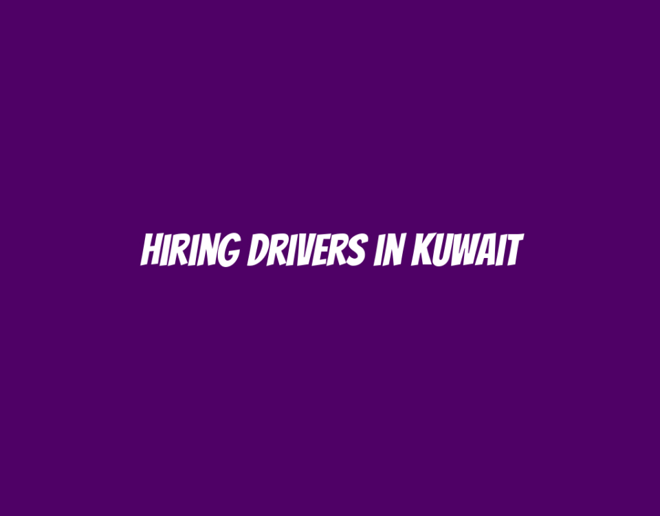 Hiring Drivers in Kuwait