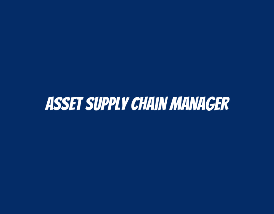 Asset Supply Chain Manager