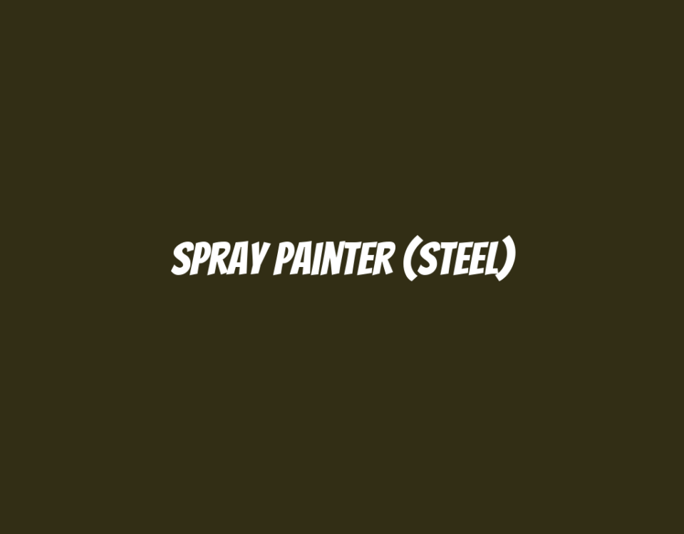 Spray Painter (Steel)