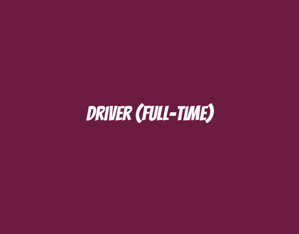 Driver (Full-Time)