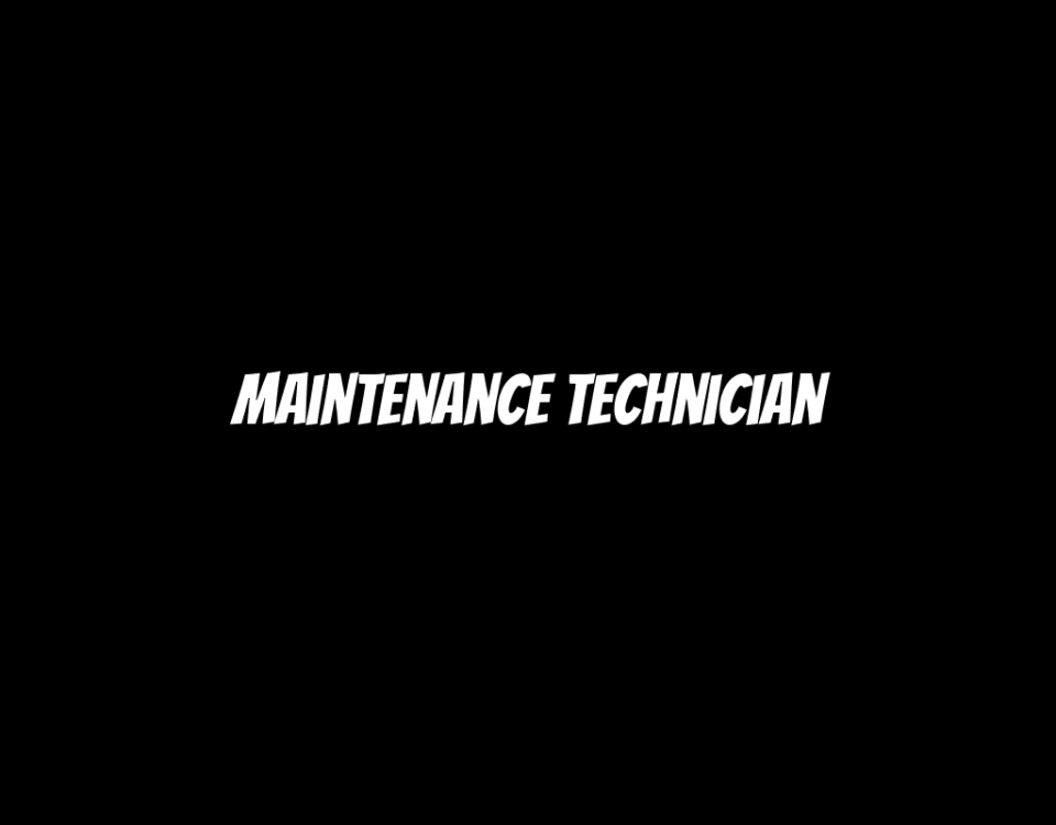 Maintenance Technician