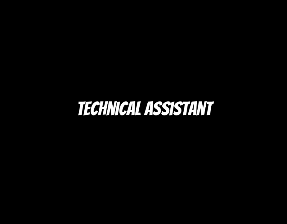 Technical Assistant