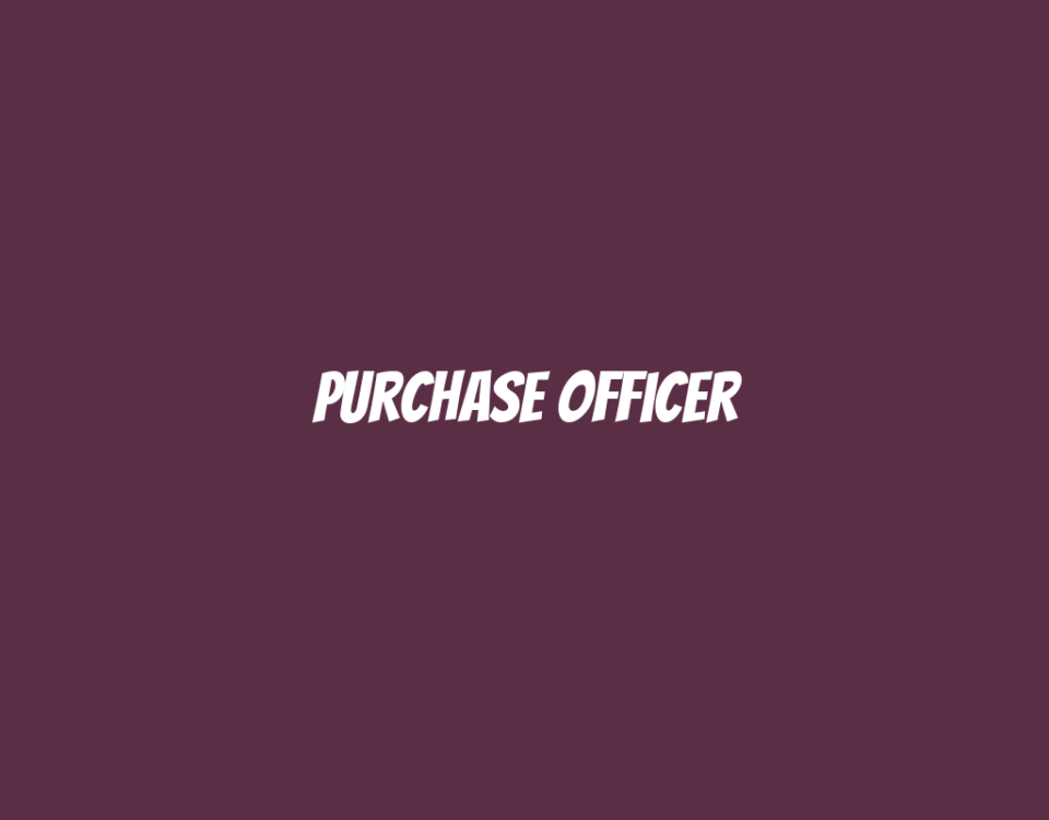 Purchase Officer