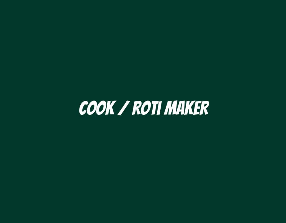 Cook / Roti Maker