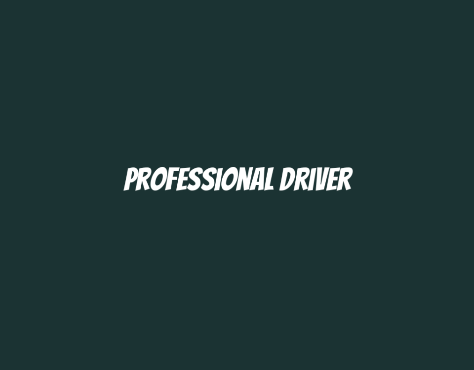 Professional Driver