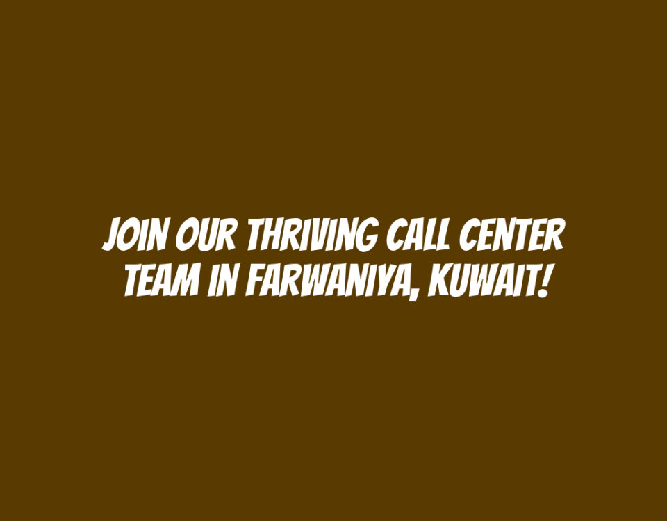 Join Our Thriving Call Center Team in Farwaniya, Kuwait!