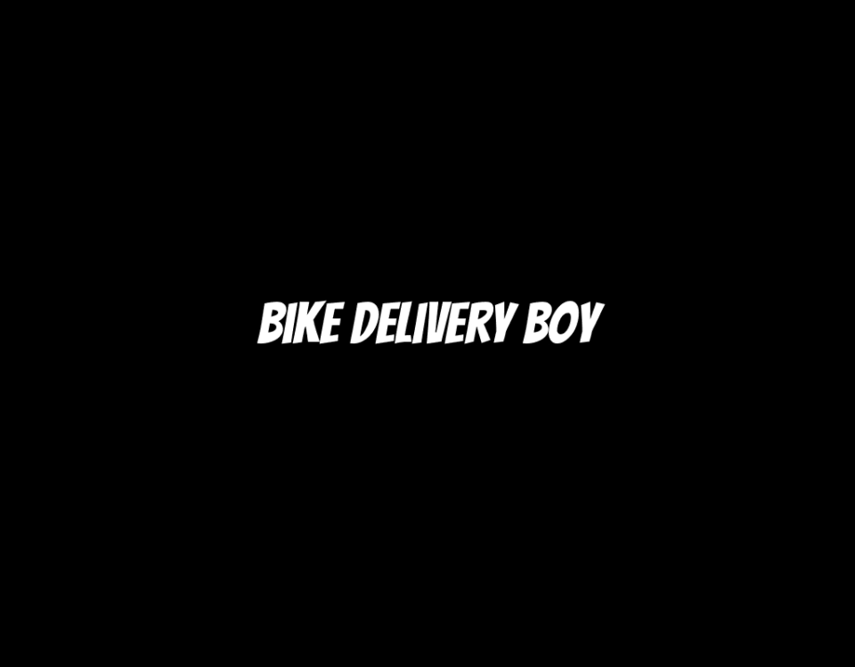 Bike Delivery Boy