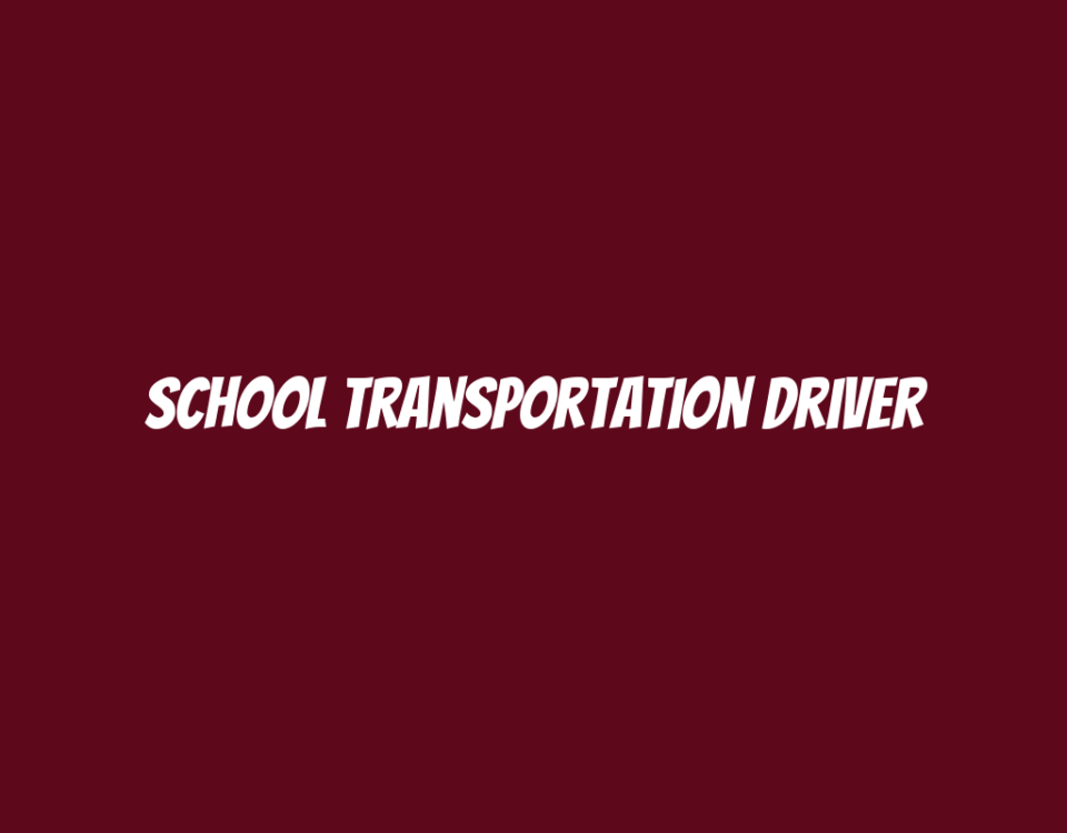 School Transportation Driver